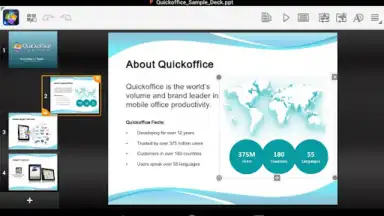 Quickoffice - Google Apps скриншот 1