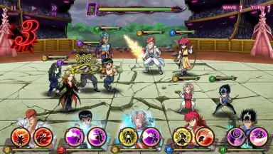 Yu Yu Hakusho 100% Maji Battle скриншот 1