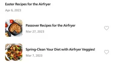 Kitchen+ Airfryer recipes скриншот 16