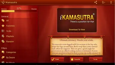 iKamasutra Lite скриншот 1
