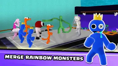 Merge Monster Rainbow Friends скриншот 2