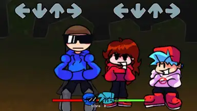 FNF Dave and Bambi 3.0 скриншот 2