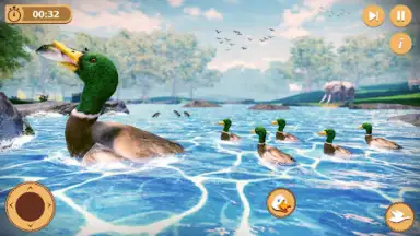 Duck Family Life Simulator 3D скриншот 3