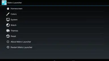 Metro UI Launcher 8.1 скриншот 1