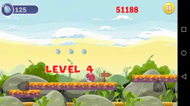 Poke Jumping Ball Adventure скриншот 1