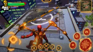 Iron Super Hero - Spider Games скриншот 4