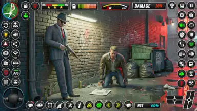 Gangster Crime Wars Mafia 3D скриншот 1