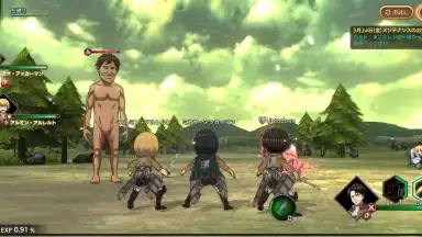 Attack on Titan: Brave Order скриншот 8