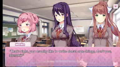 Doki Doki Literature Club! скриншот 6