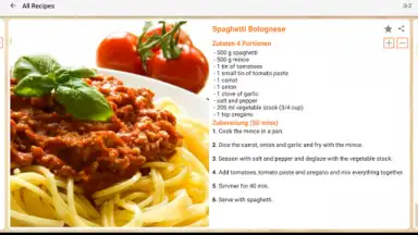 Pasta Rezepte скриншот 5