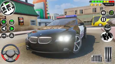 SuperPoliceCarParking скриншот 2