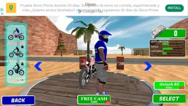 Bike Stunt Ramp Race 3D скриншот 9