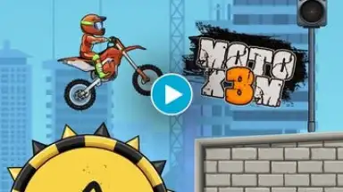 Moto X3M Bike Race Game скриншот 1