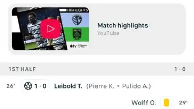 FlashScore скриншот 10