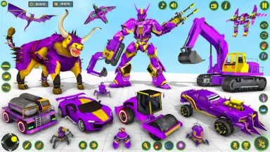 Bull Robot Car Game: Robot Game скриншот 1