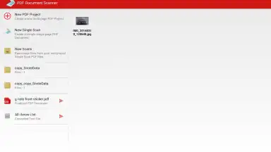PDF Document Scanner скриншот 3