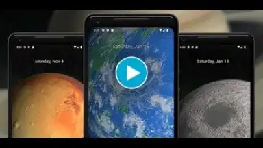 Moon 3D Live Wallpaper скриншот 1
