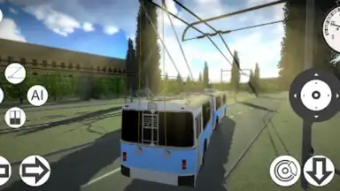Micro-Trolleybus Simulator скриншот 2