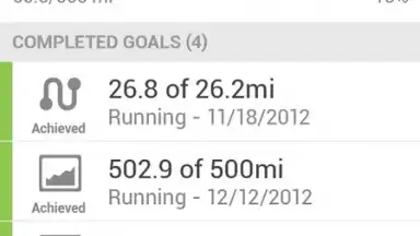 Runkeeper скриншот 1
