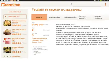 Marmiton скриншот 1