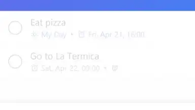 Microsoft To-Do скриншот 2