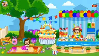 My Town : Bakery Free скриншот 2