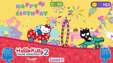 Hello Kitty games - car game скриншот 8