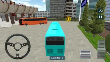 Euro Bus Simulator Bus Game 3D скриншот 1