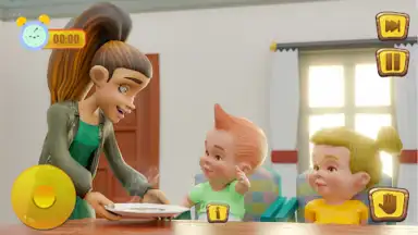 Twins Baby Mother Daycare Game скриншот 4