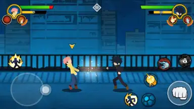 Stickman Cursed: Phantom Fight скриншот 4