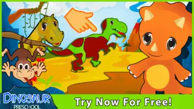 Dinosaur Games Free for Kids скриншот 1