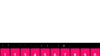 Pink Keyboard скриншот 15