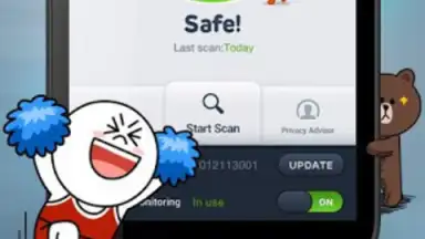 LINE Antivirus скриншот 1