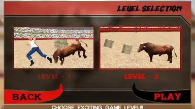 Angry Bull Attack Arena Sim 3D скриншот 1