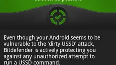 Bitdefender USSD Wipe Stopper скриншот 1