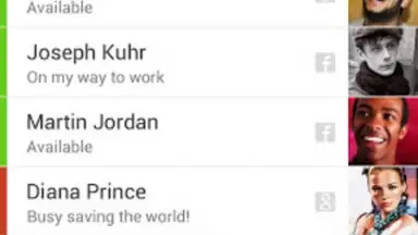 Talk.to - Chat for GTalk & FB скриншот 1
