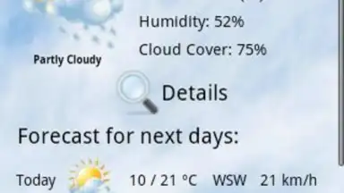 Local weather скриншот 2
