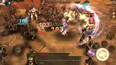 Dynasty Warriors Unleashed скриншот 5