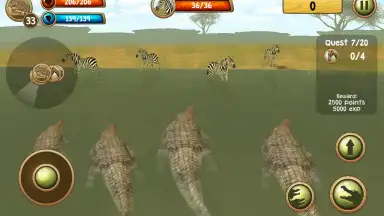 Wild Crocodile Simulator 3D скриншот 5