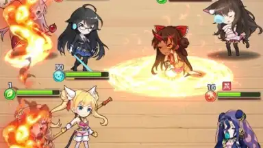 Girls X Battle 2 скриншот 2