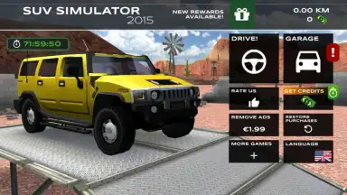 Extreme SUV Driving Simulator скриншот 2