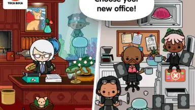 Toca Life: Office скриншот 7