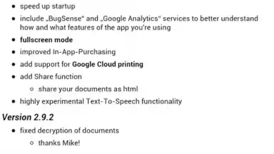 OpenDocument Reader скриншот 2
