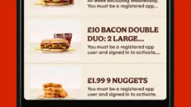 Burger King App: Food & Drink скриншот 8