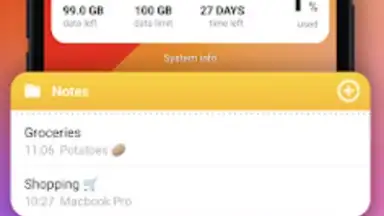 iOS Widgets скриншот 5