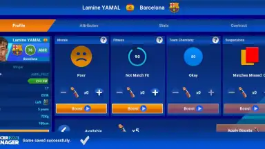 Soccer Manager 2026 скриншот 2