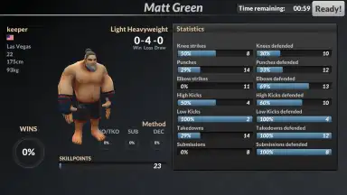 MMA Manager скриншот 3