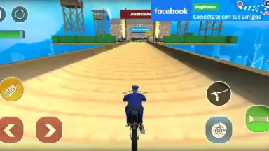 Police Bike Stunts Games скриншот 2