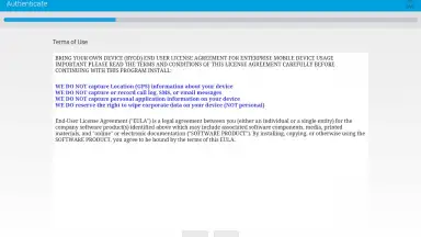 AirWatch Agent скриншот 9
