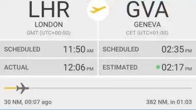 Flightradar24 скриншот 16